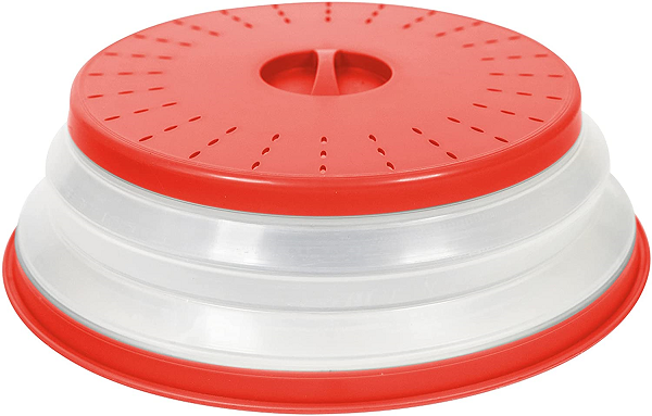 Tovolo Large Collapsible Microwave. Lid for Reheating Food. Meal Prep Gadget
