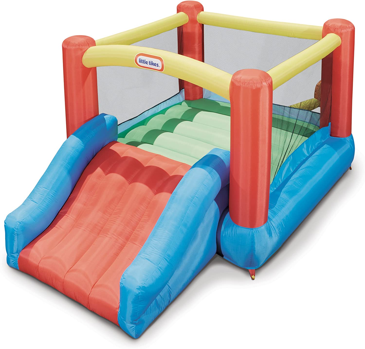 Little Tikes Jr. Jump ‘n Slide Bouncer. Multicolor