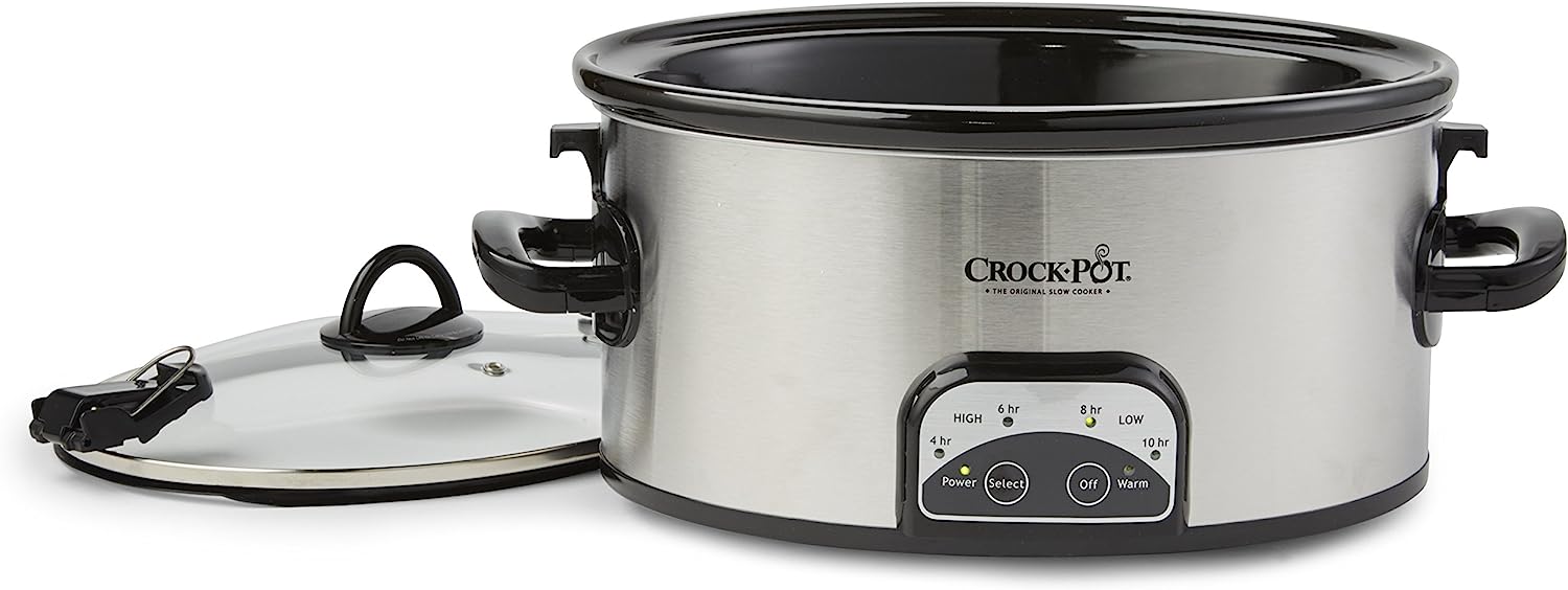 Crock-Pot SCCPVL605-S Slow Cookers. 6 Qt. Stainless