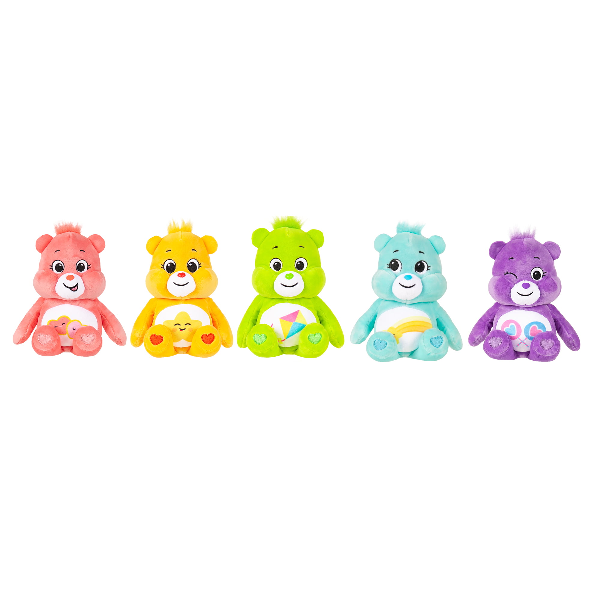 Care Bears 9″ Bean Plush - Special Collector Set - Exclusive Do-Your-Best Bear Included!