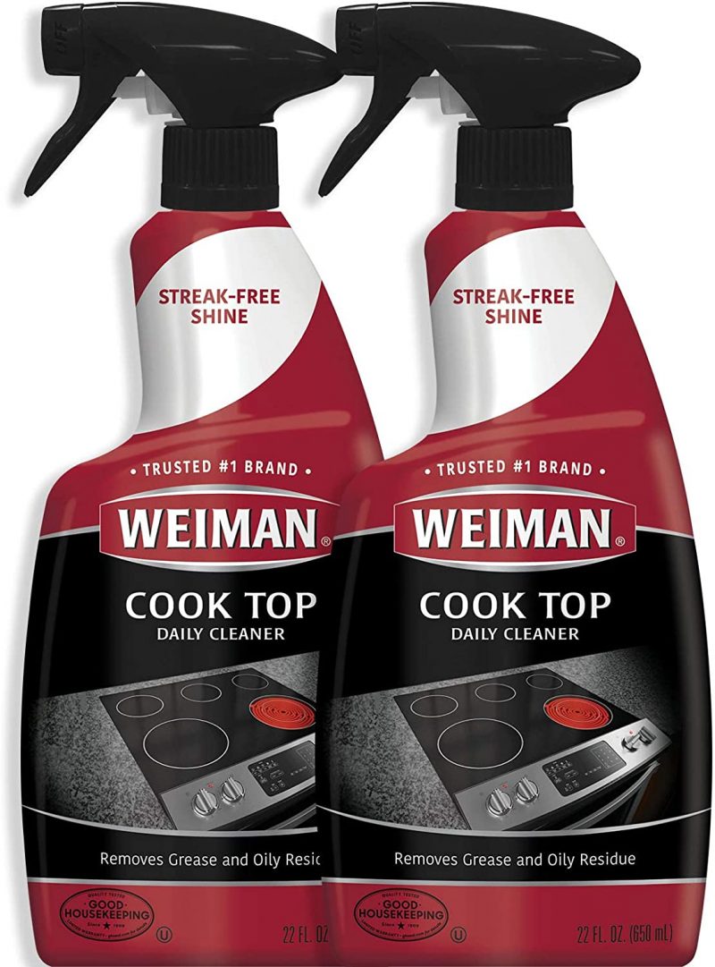 Weiman Cooktop Cleaner for Daily Use (2 Pack) - 22 Ounce