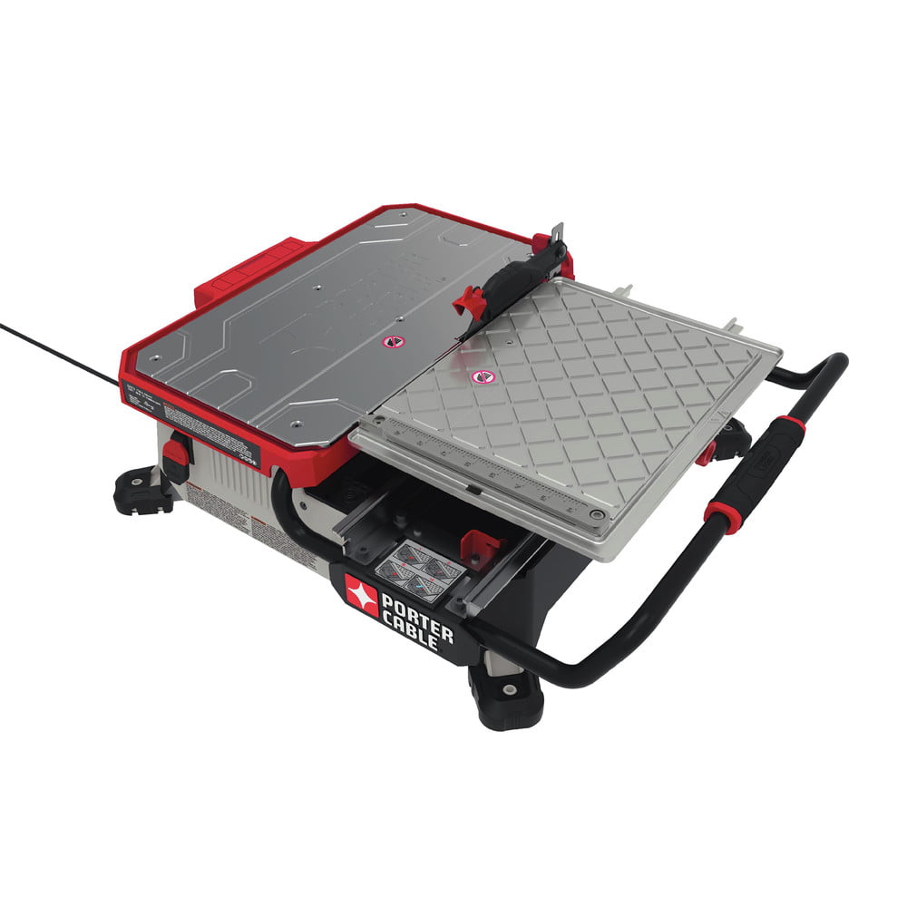 PORTER CABLE 7-Inch Table Top Wet Tile Saw. Pce980