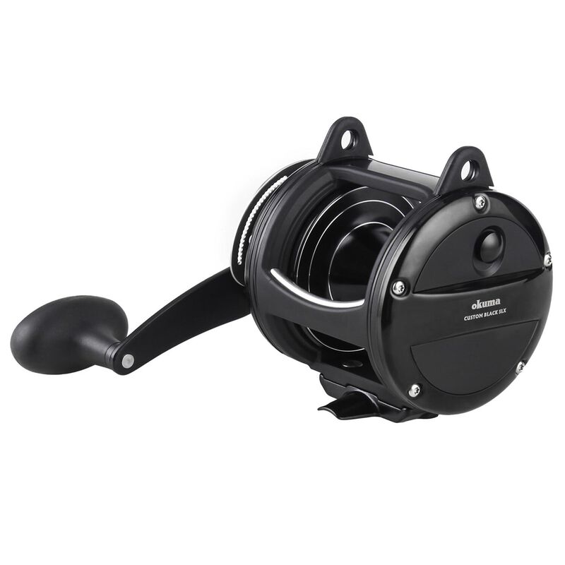 Custom Black Graphite SLX-20a Lever Drag Conventional Reel
