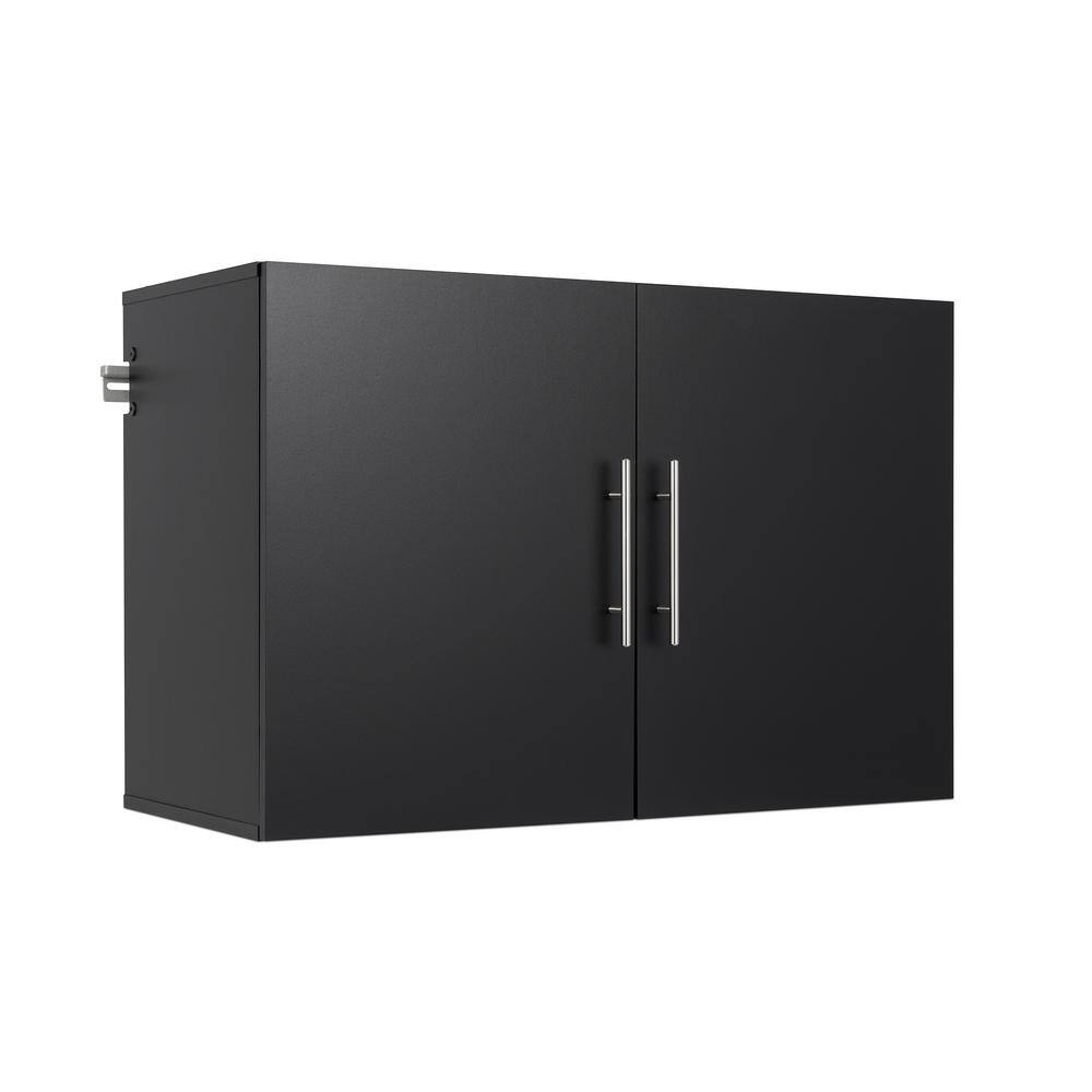 Prepac BSUW-0708-1 HangUps 36 in. W x 24 in. H x 16 in. D Upper Storage Cabinet in Black (1-Piece )