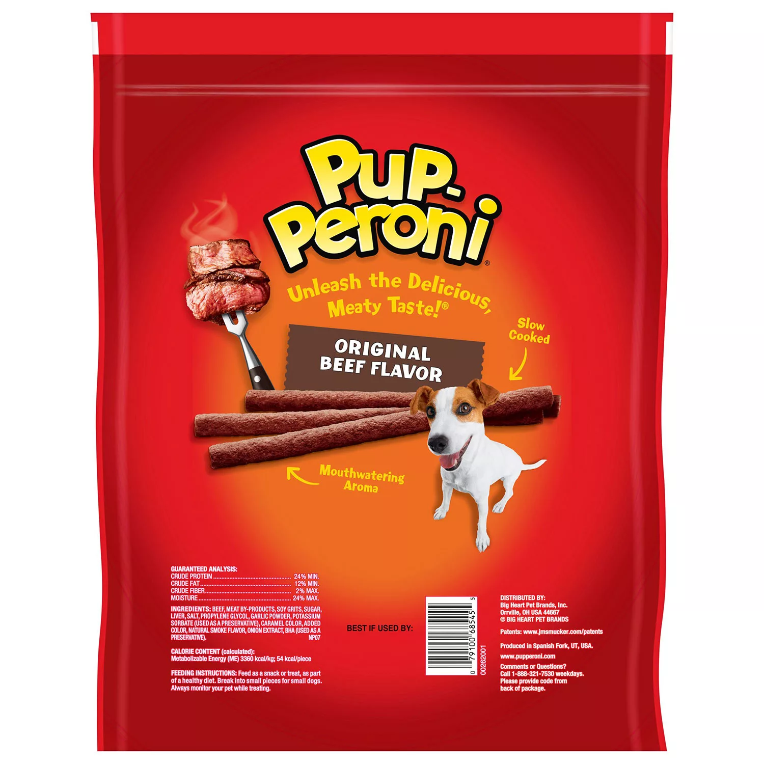 Pup-Peroni Dog Snacks Original Beef Flavor. 46 oz 2.9 Pound (Pack of 1)