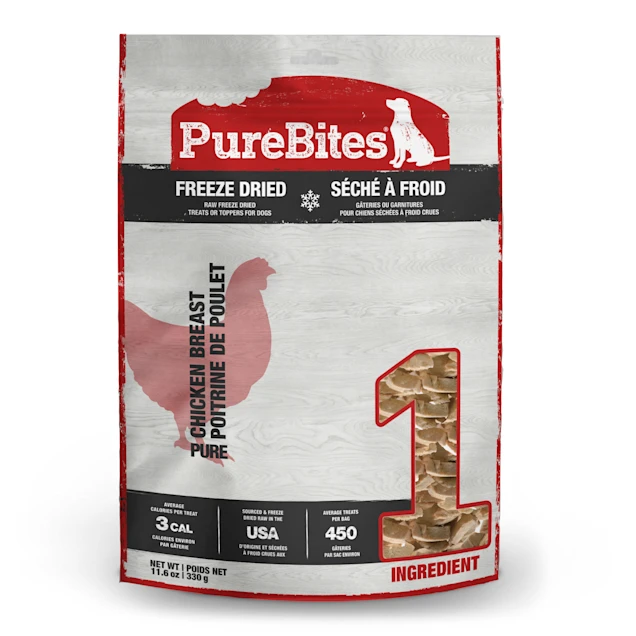PureBites Chicken Dog Treats. 11.6 oz.