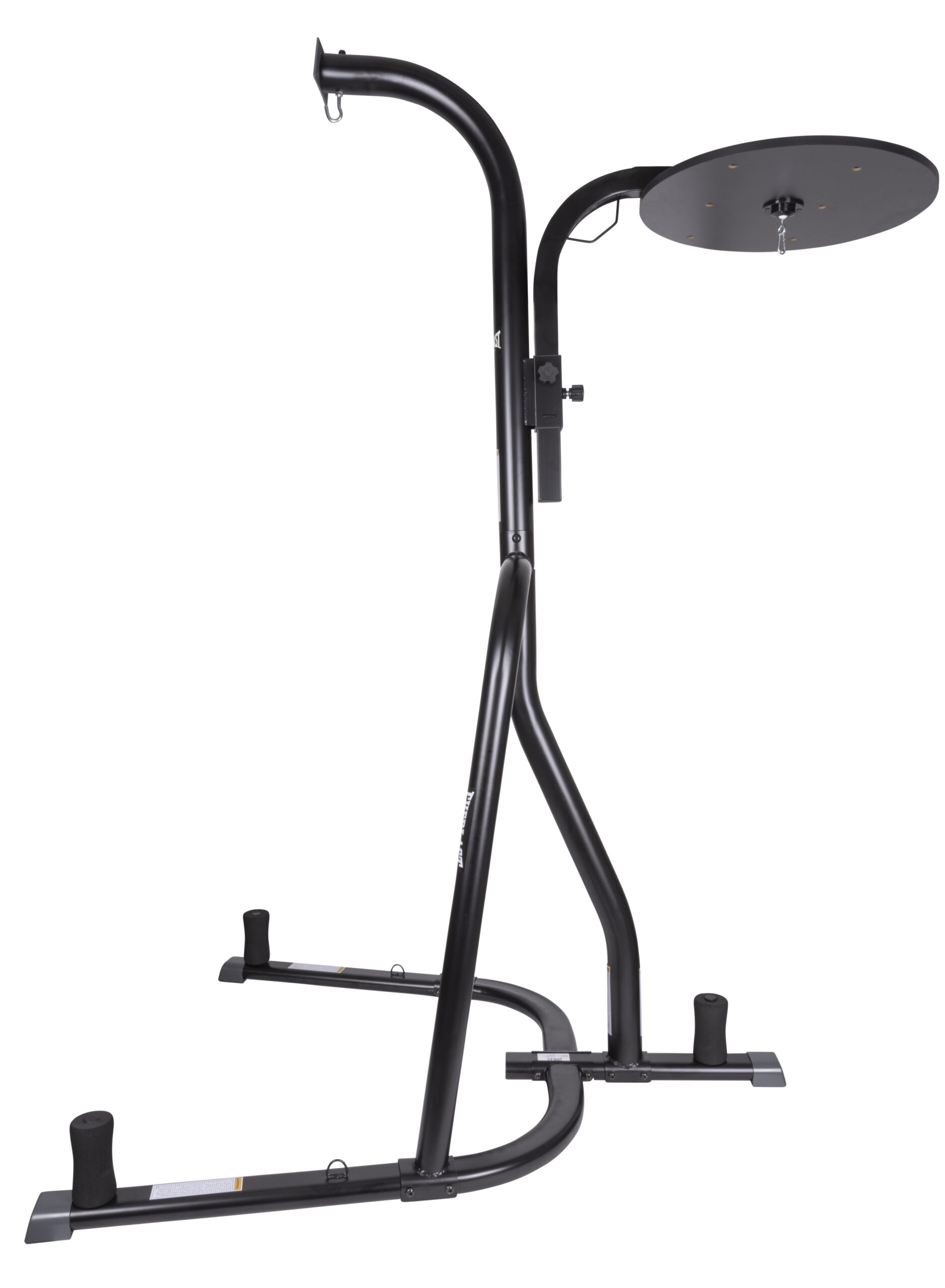 Everlast Dual-Station Heavy Bag Stand. Black Steel