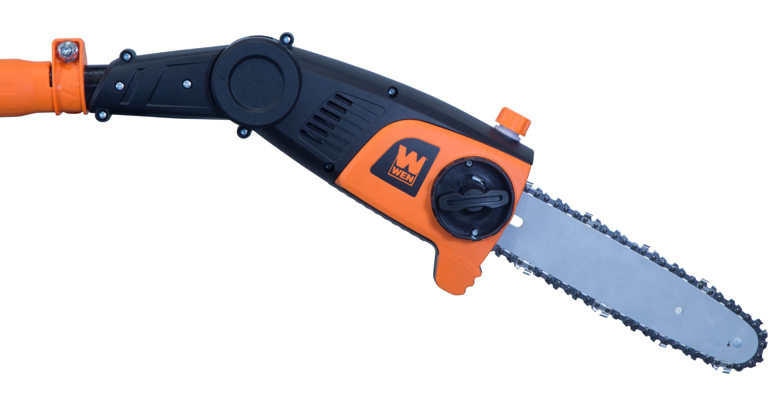 WEN 40V Max Lithium Ion 10-Inch Cordless and Brushless Pole Saw with 2Ah Battery and Charger