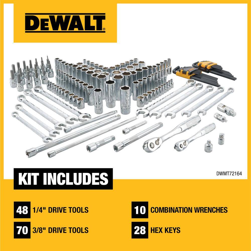 DEWALT 1005150903 Mechanics Tool Set (156-Piece)