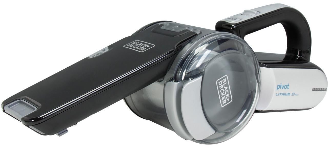 Black and Decker 20V MAX Cordless Lithium Pivot Hand Held Vacuum. Black