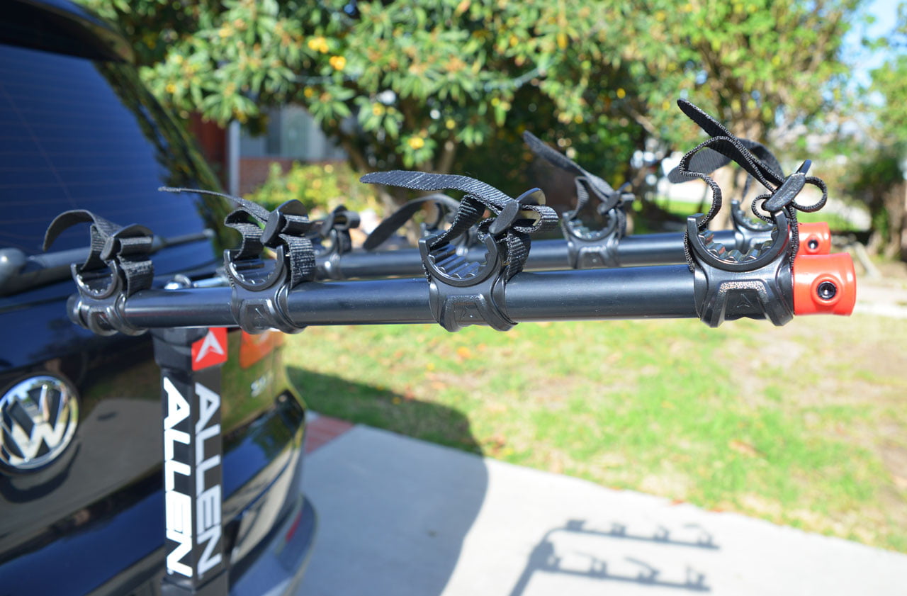 Allen Sports Deluxe Quick Install Locking 4-Bicycle Hitch Mounted Bike Rack Carrier. 542QR