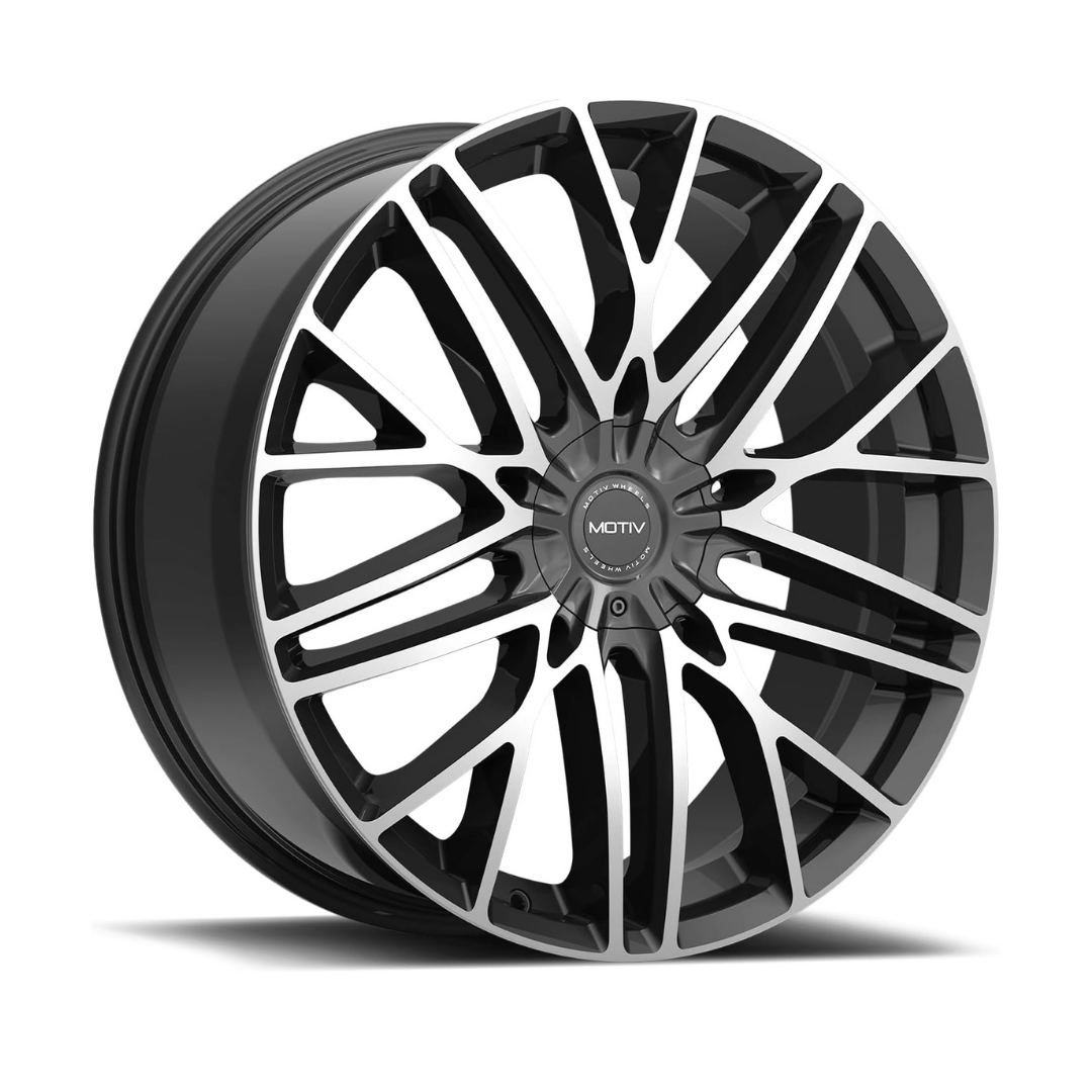 Motiv 20×8.5 5X108 437MB Black Wheel Rim