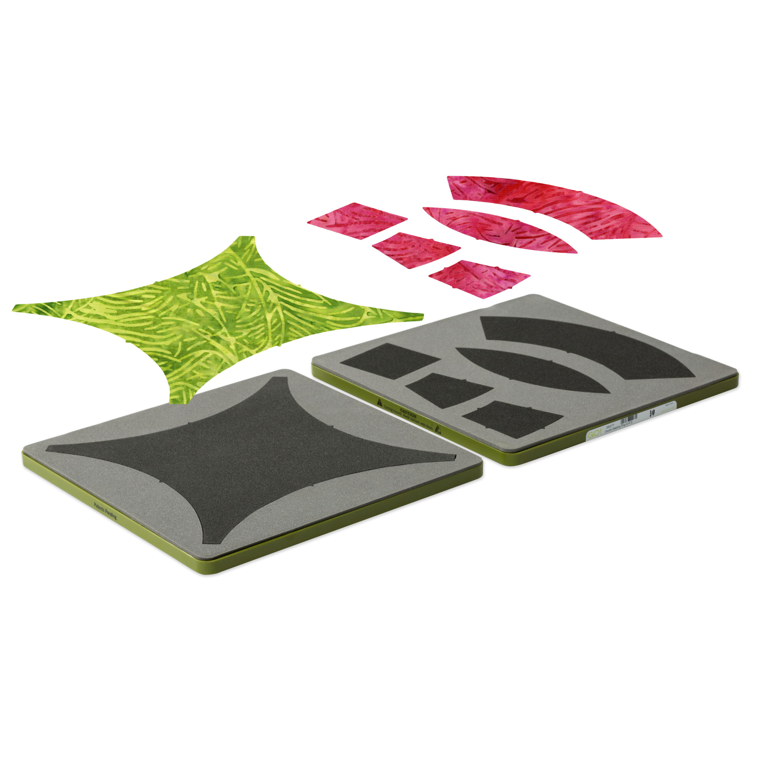 AccuQuilt GO! Double Wedding Ring-11 1/2″ Finished (2-Die Set) Fabric Cutting Die