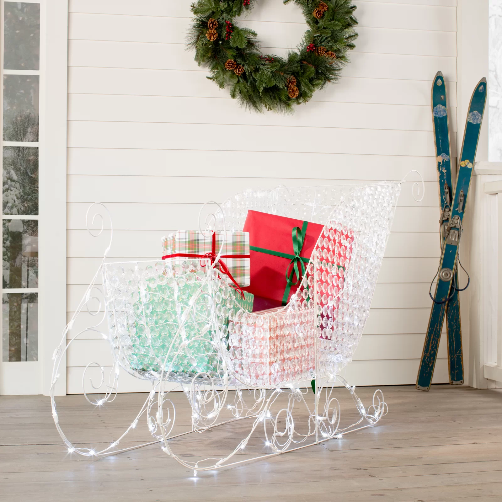 Crystal Sleigh Christmas Lighted Display
