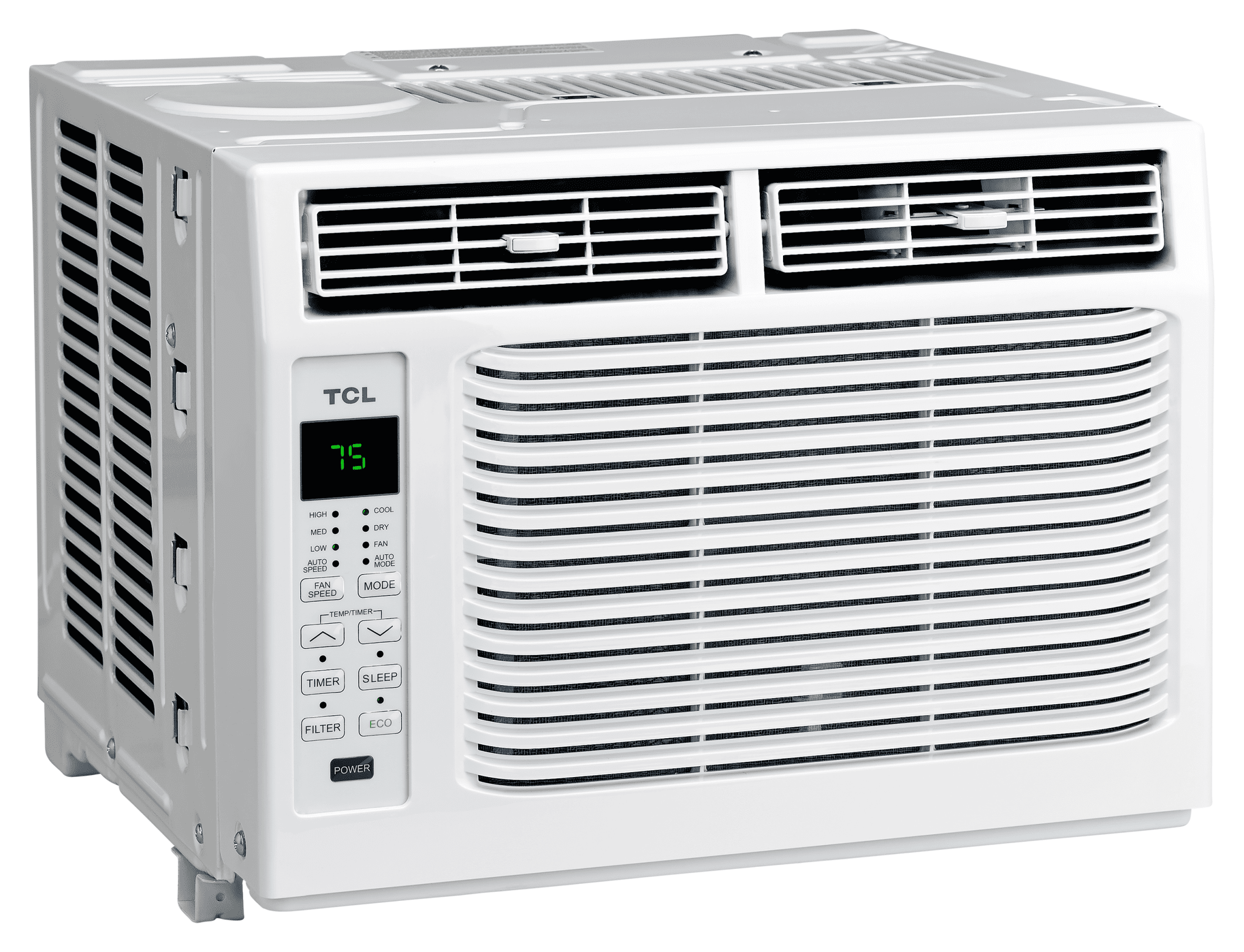 TCL 5.000 BTU White Window Air Conditioner with Remote