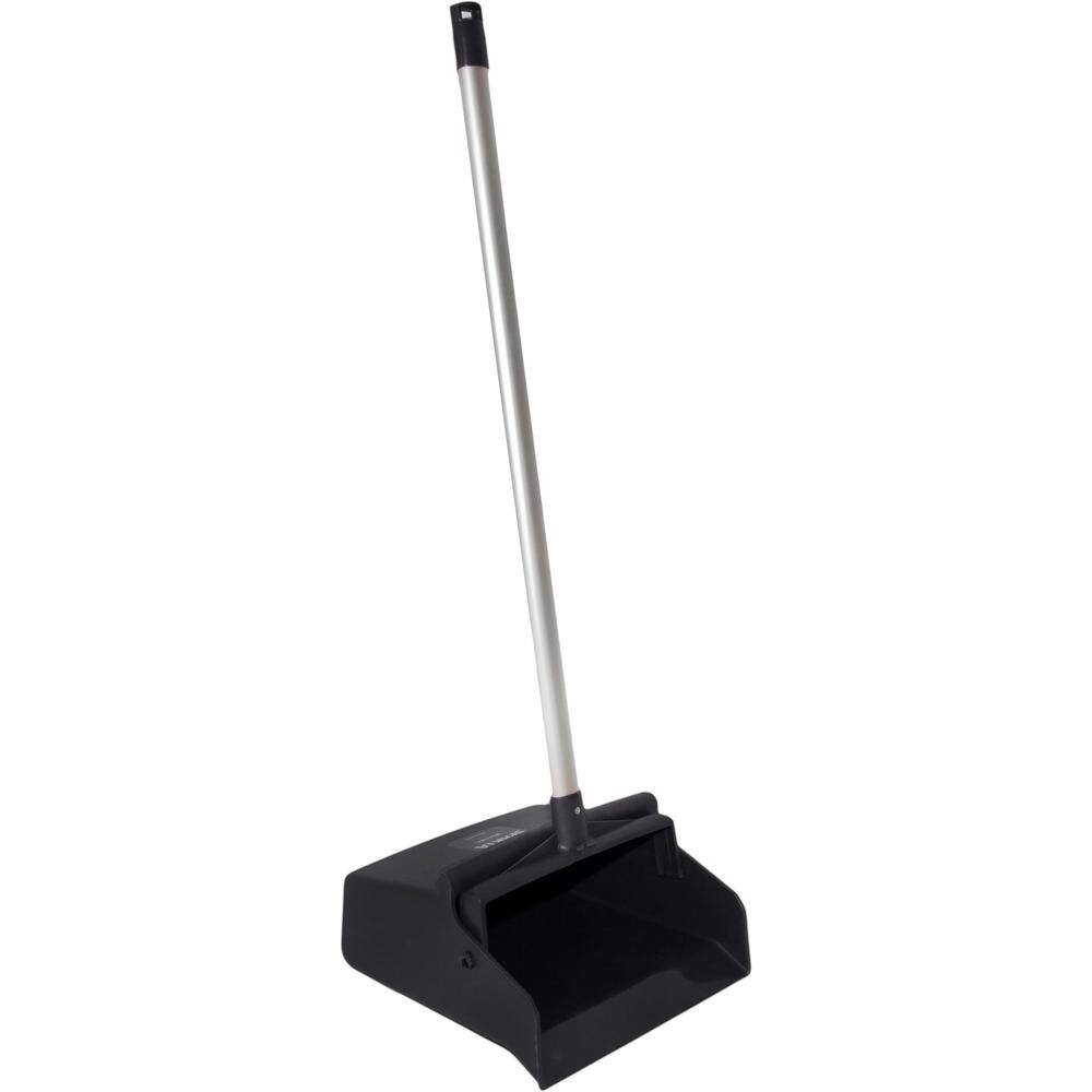 CFS Brands 361410EC03 Sparta 30 in. Black Polypropylene Upright Dust Pan (6-Pack)