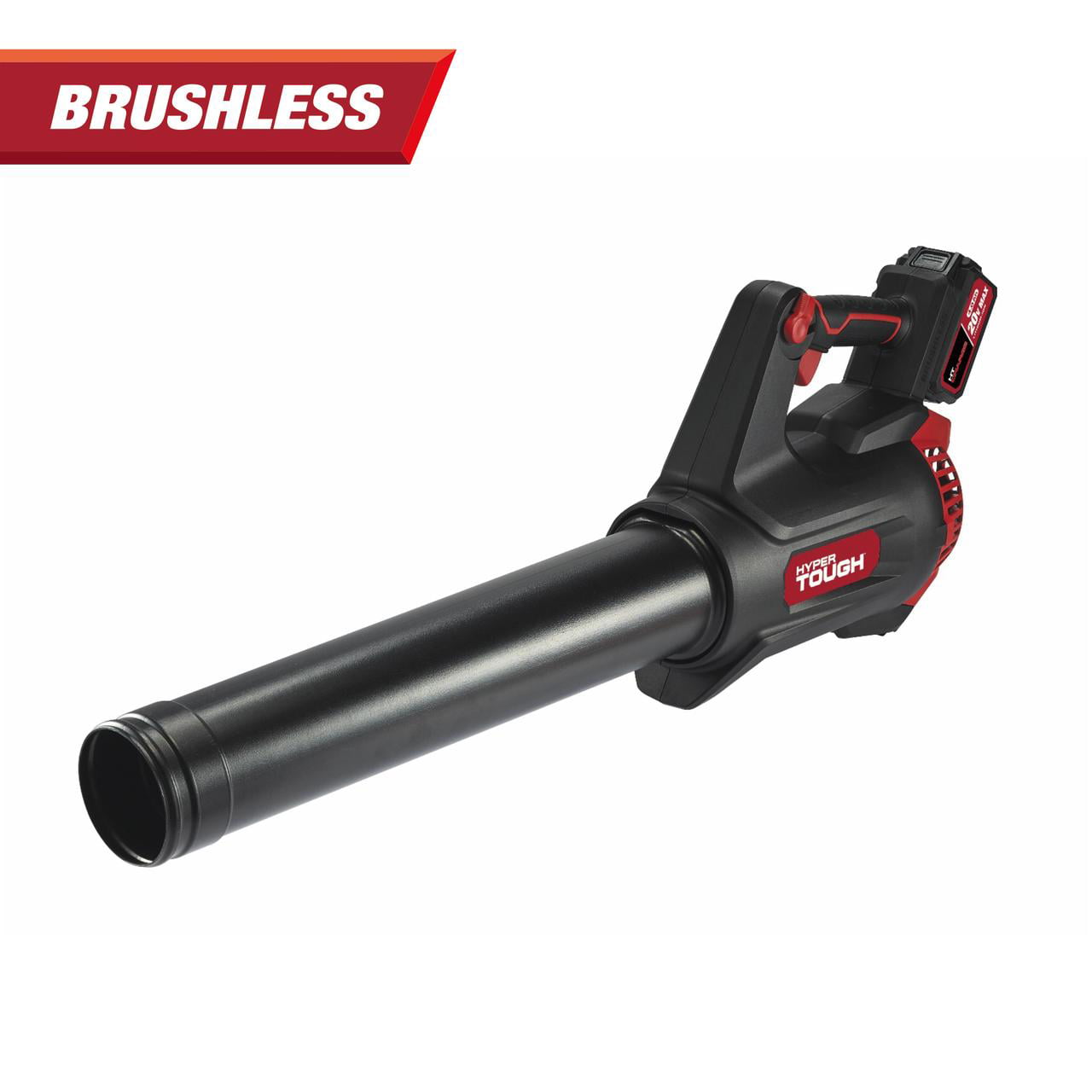 Hyper Tough 20V Max 110 MPH 420 CFM 20V 4.0Ah Brushless Handheld Battery Blower. HT22-401-03-01