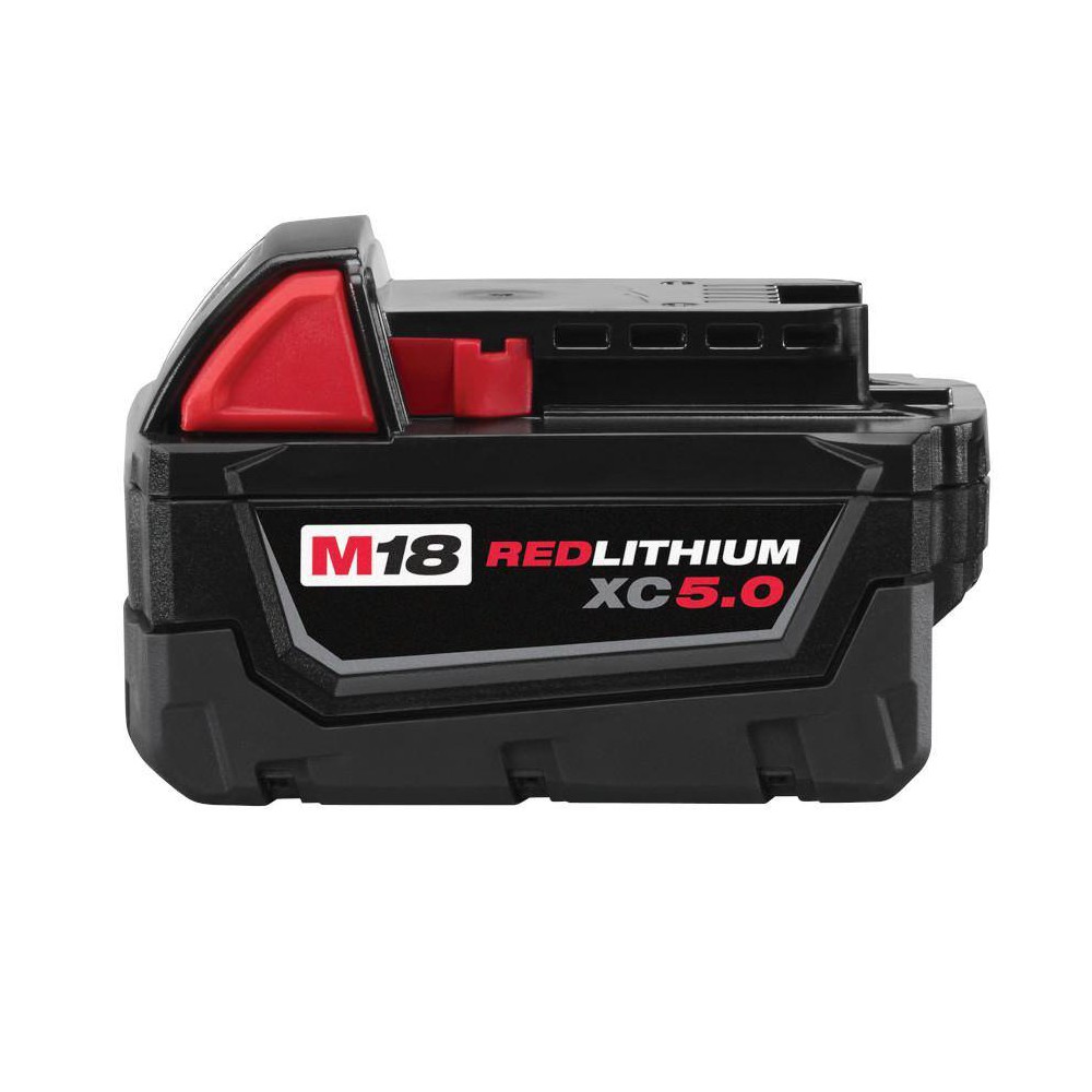 Milwaukee 48-11-1852 M18 18-Volt Lithium-Ion XC Extended Capacity 5.0 Ah Battery Pack (2-Pack)