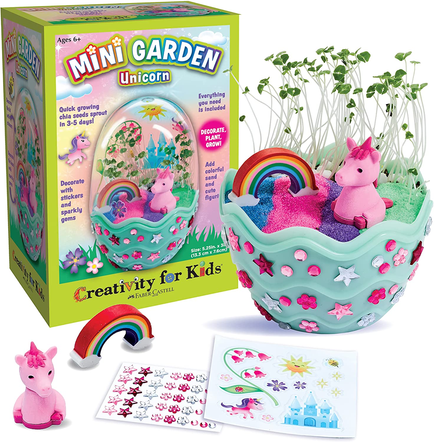 Creativity for Kids Mini Garden – Mermaid Terrarium