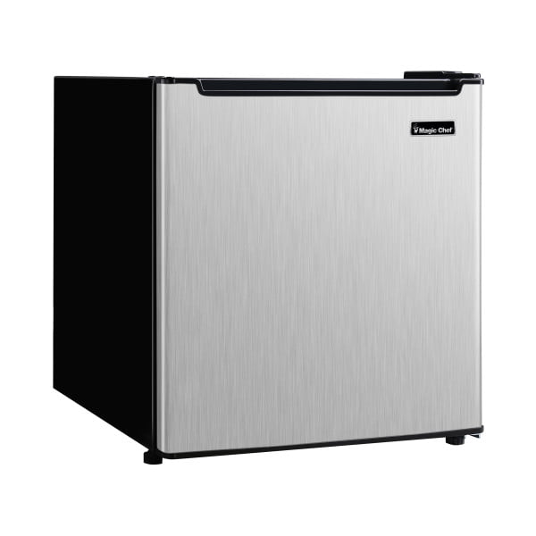 Magic Chef 1.7 cu. ft. Mini Refrigerator Stainless Steel