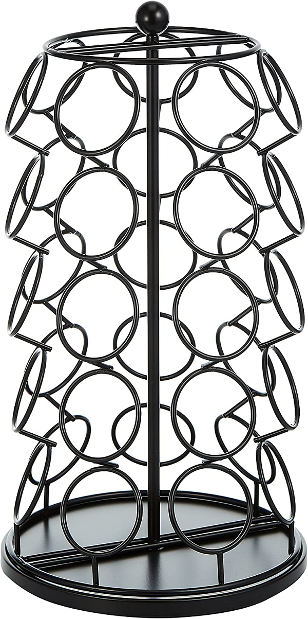 Nifty Solutions 35 Coffee Pod Carousel. 1 Count (Pack of 1). Black