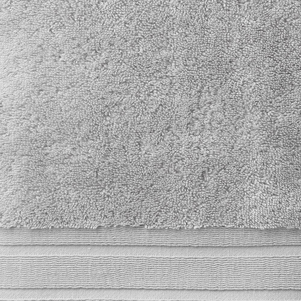 The Company Store  Company Cotton 6-Piece Silver Turkish Cotton Bath Towel Set - Silver