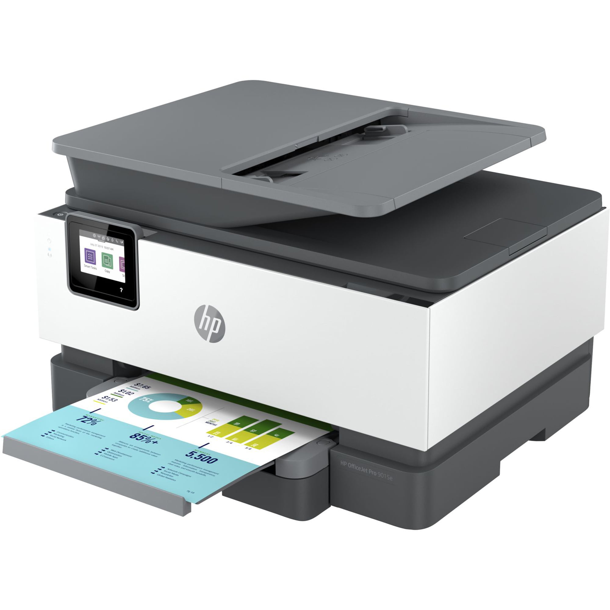 HP OfficeJet Pro 9015e All-in-One Printer with 6 Months Free Ink Through HP+ - White