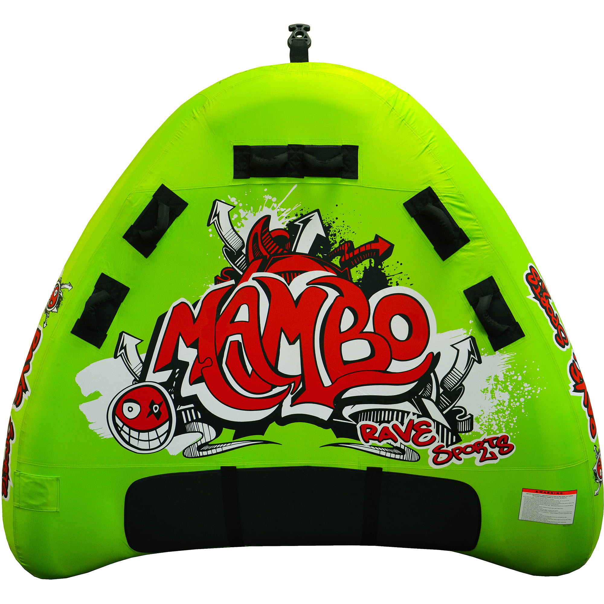 RAVE Sports Mambo Swept Wing Deck 3-Rider Tube Towable