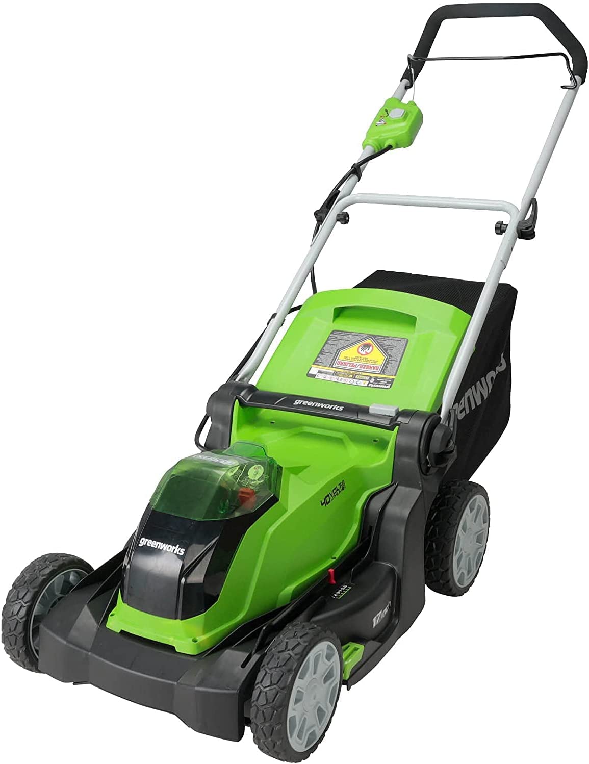 Greenworks 40V 17 inch Cordless Lawn Mower.Tool Only. MO40B01