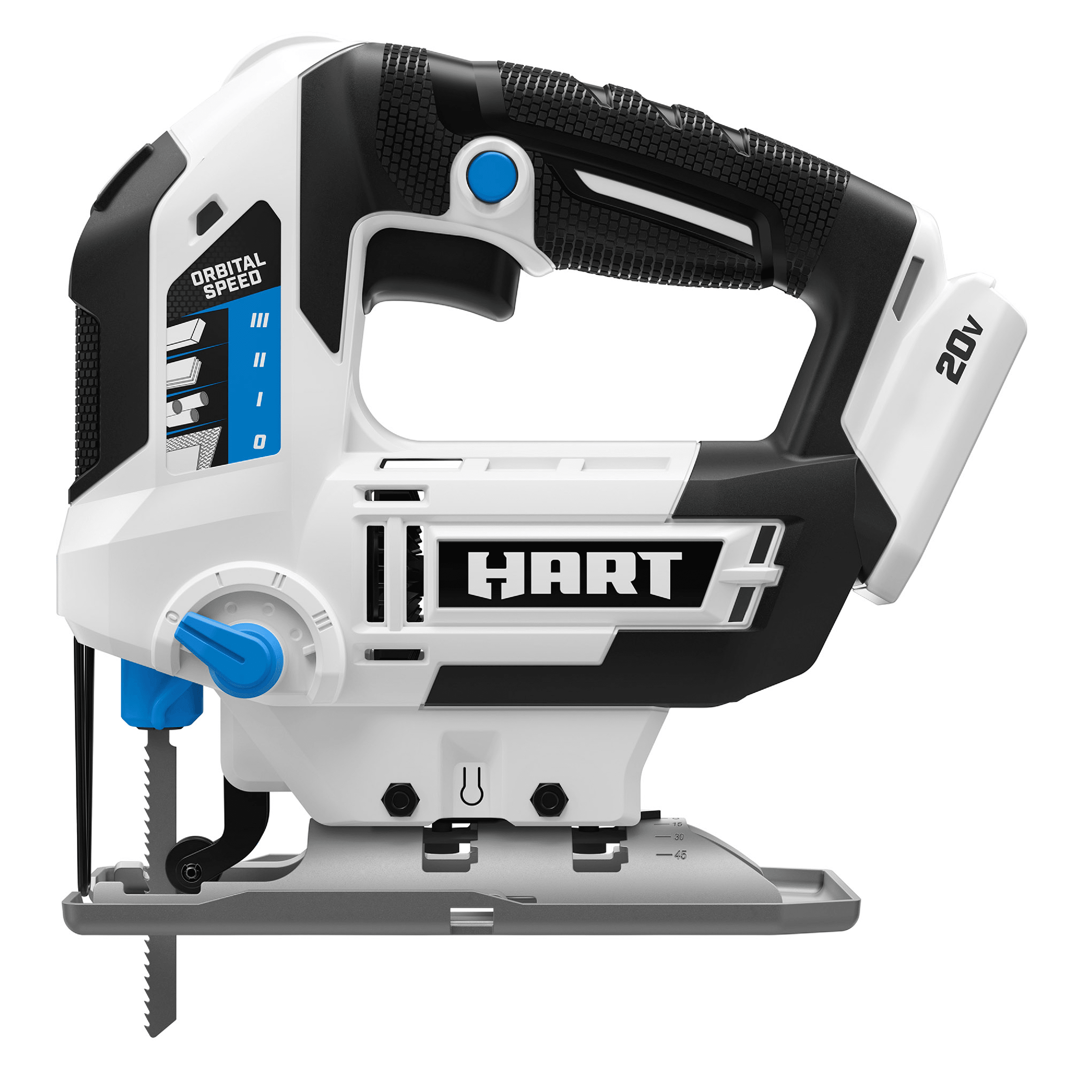 HART 20-Volt Cordless Orbital Jigsaw & 1CT 20-Volt 1.5Ah Lithium-Ion Battery