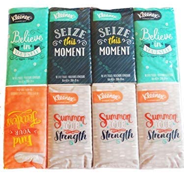 Kleenex Travel Tissues On-The-Go Packs - 24 Count