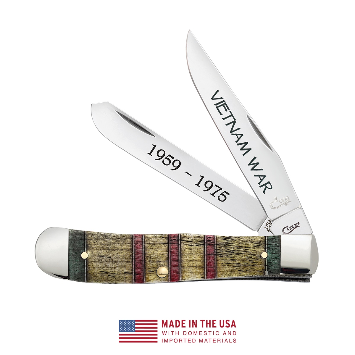 Case Cutlery 3.24-in Stainless Steel Clip Pocket Knife