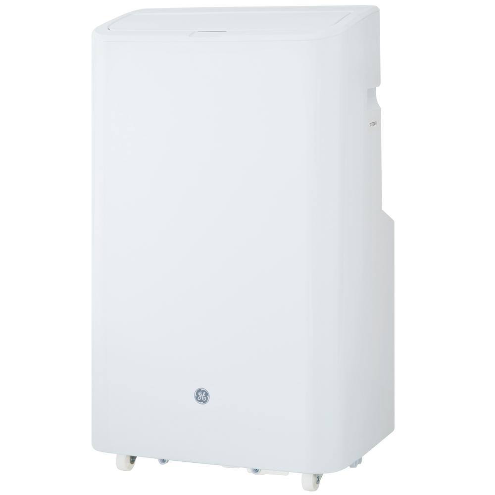 GE APCD08JALW 8.000 BTU 3-in-1 Portable Air Conditioner for 350 sq. ft. Medium Rooms with Dehumidifier and Remote in White