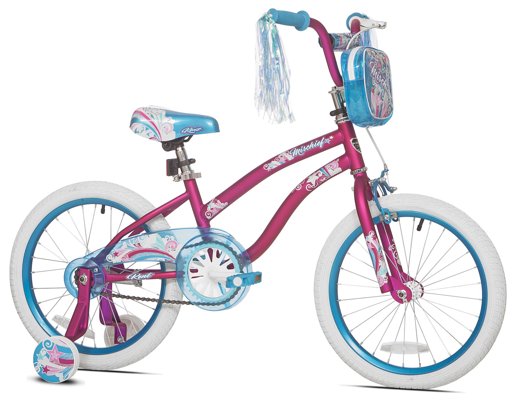 Kent 18 In. Mischief Girl-s Bike. Pink and Blue