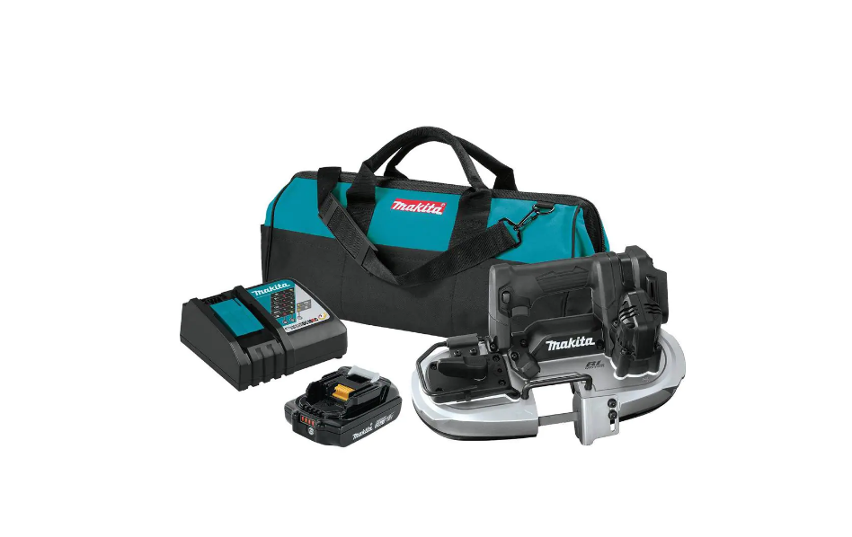 Makita XBP05R1B 18-Volt LXT Sub-Compact Lithium-Ion Brushless Cordless Band Saw Kit (2.0Ah)