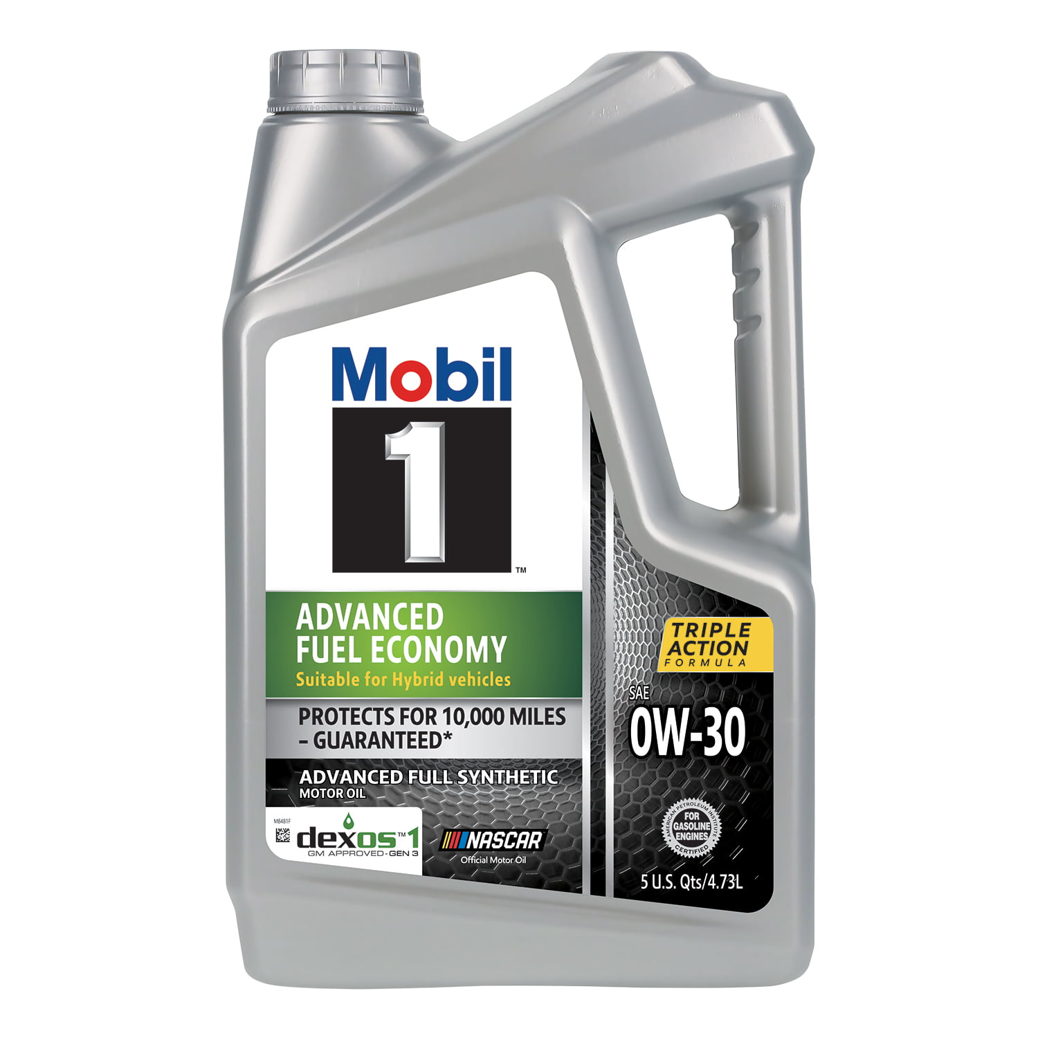 (3 pack) Mobil 1 Advanced Fuel Economy Full Synthetic Motor Oil 0W-30. 5 qt (3 Pack)