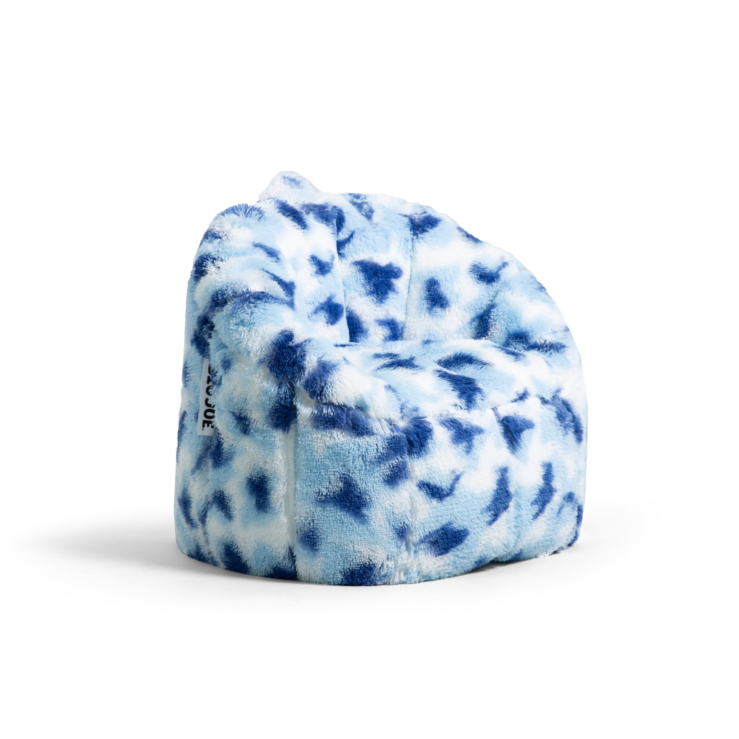 Big Joe Milano Bean Bag Chair. Plushie. 2.5ft. Indigo Tie Dye