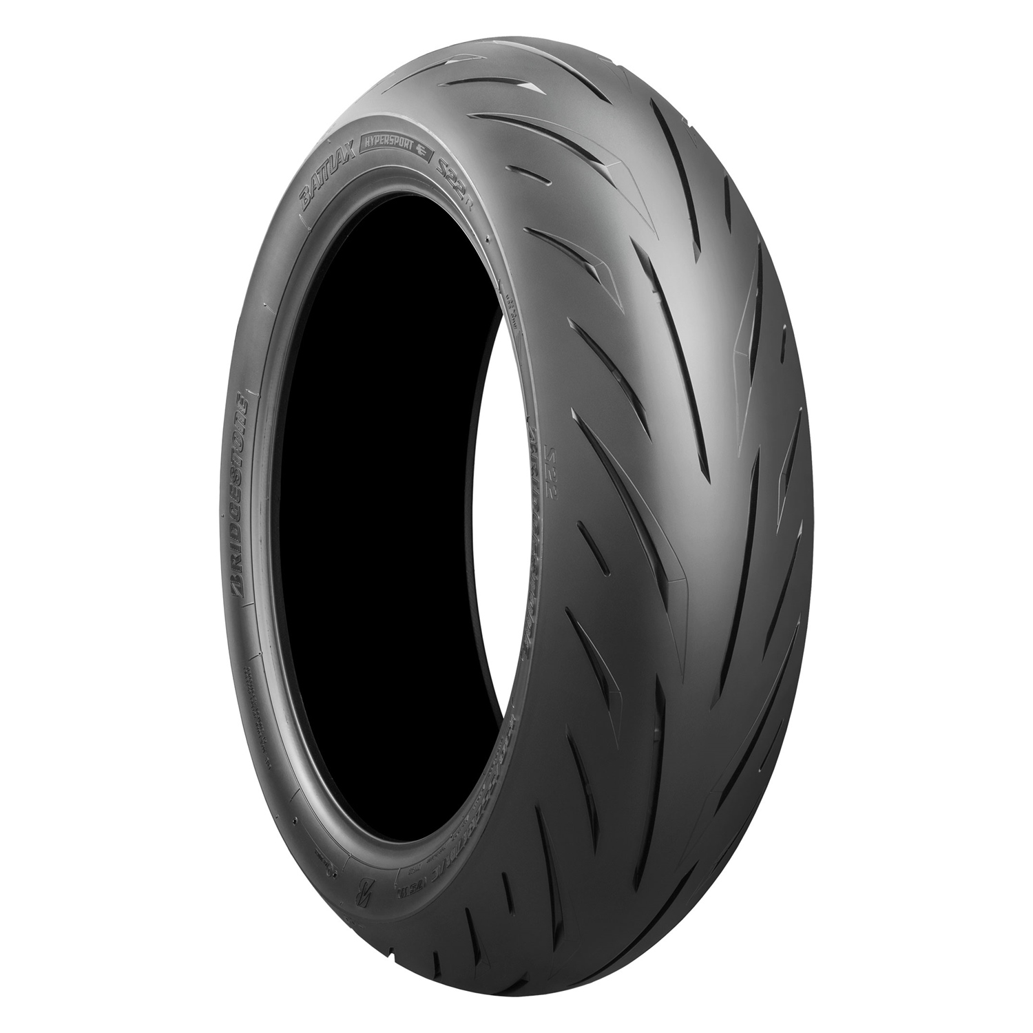 Bridgestone Battlax Hypersport S22 Tire  Black Size 180/55ZR17   #122346