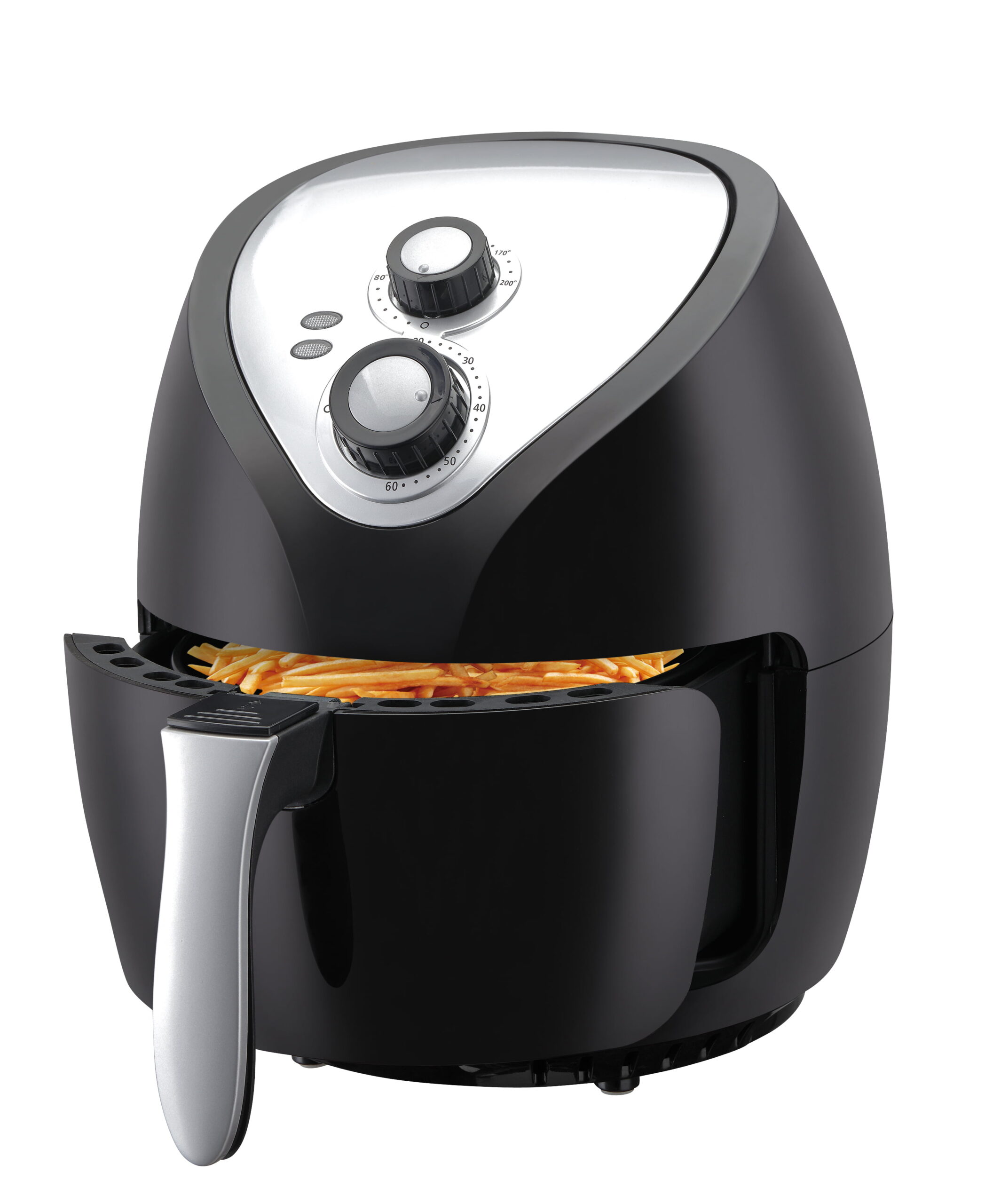 Emerald Air Fryer 4.2 QT Capacity with Rapid Air Technology. Slide Out Basket & Pan 1400 Watts (1811)