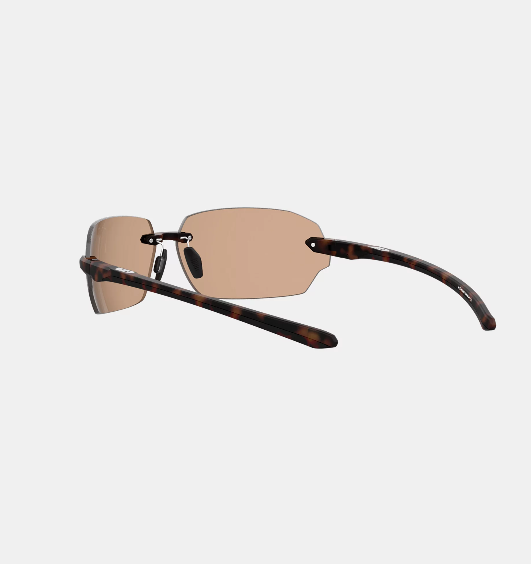 UnderArmour Unisex UA Fire 2 Mirror Sunglasses - Brown Havana / Brown