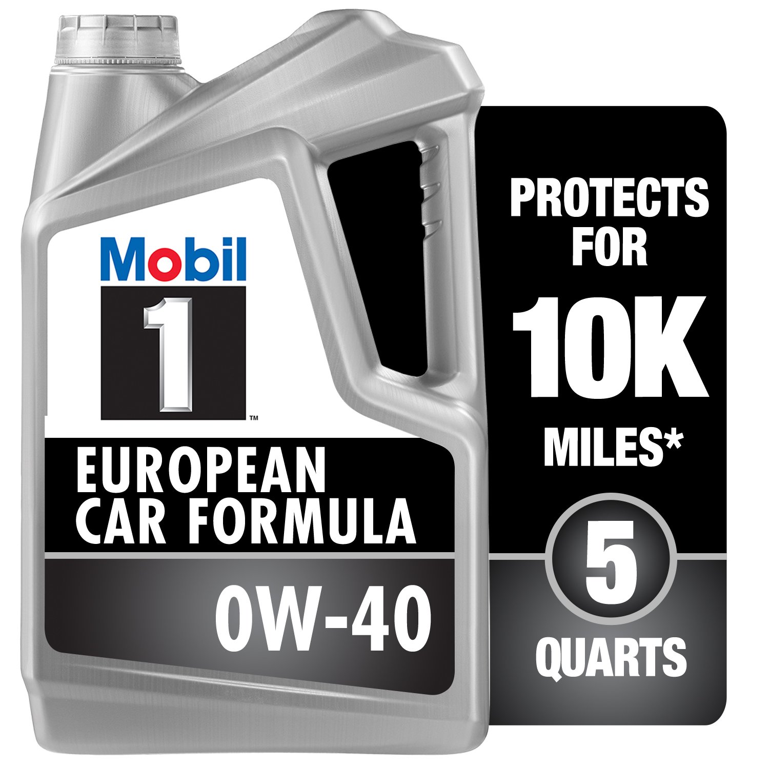 Mobil 1 FS European Car Formula Full Synthetic Motor Oil 0W-40. 5 qt