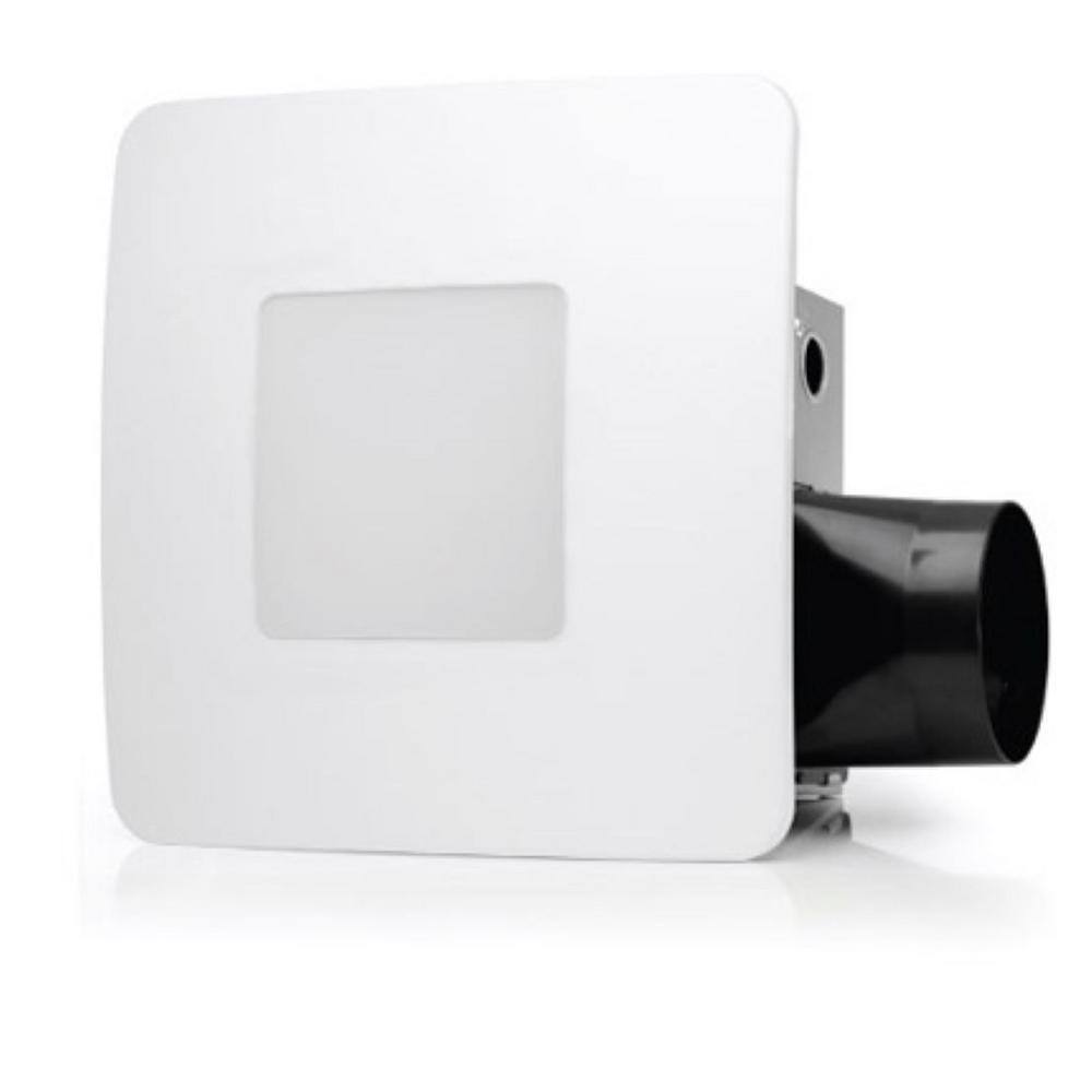 ReVent RVL150 150 CFM Ceiling/Wall Mount Easy Roomside Installation Bathroom/Bath Exhaust Fan w/ Adjustable LED Lighting. ENERGY STAR