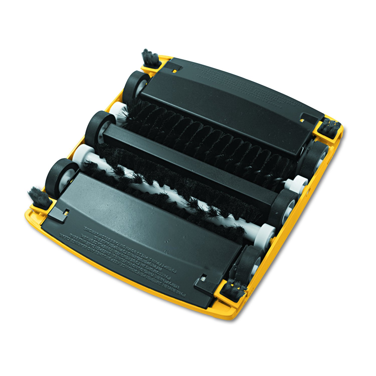 Rubbermaid Commercial Products Dual Action Mechanical Sweeper. 7.5-Inch Sweeping/Cleaning Path. Black. Reaches Low Under Furniture in Home on Hardwood Surfaces/Carpets/Rugs/Floors