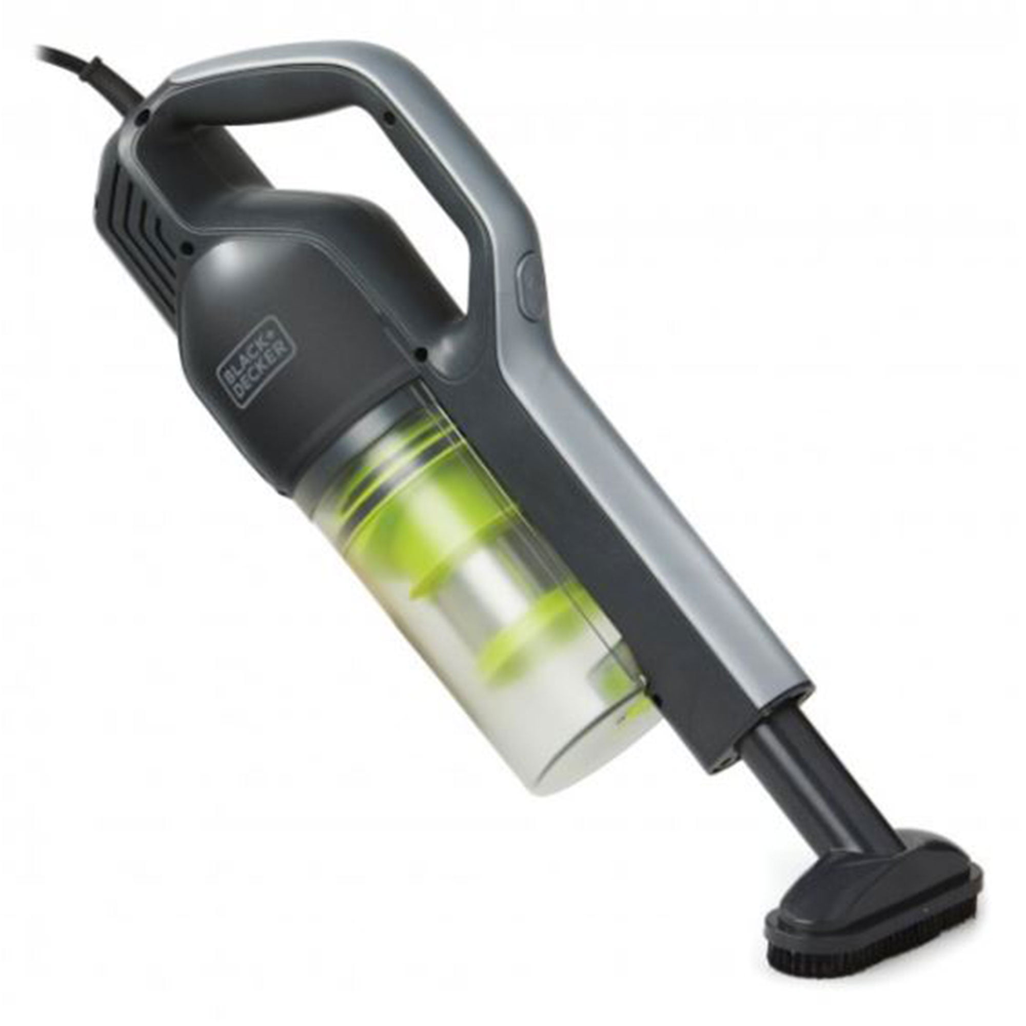 Black and Decker Stick Vacuum Cleaner with HEPA Filter. Gray and Green