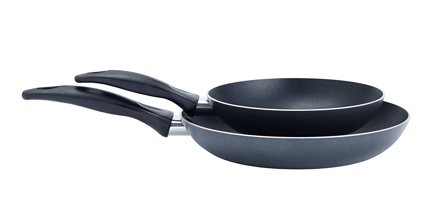 T-fal Specialty 3-Piece Frying Pan Set - Black