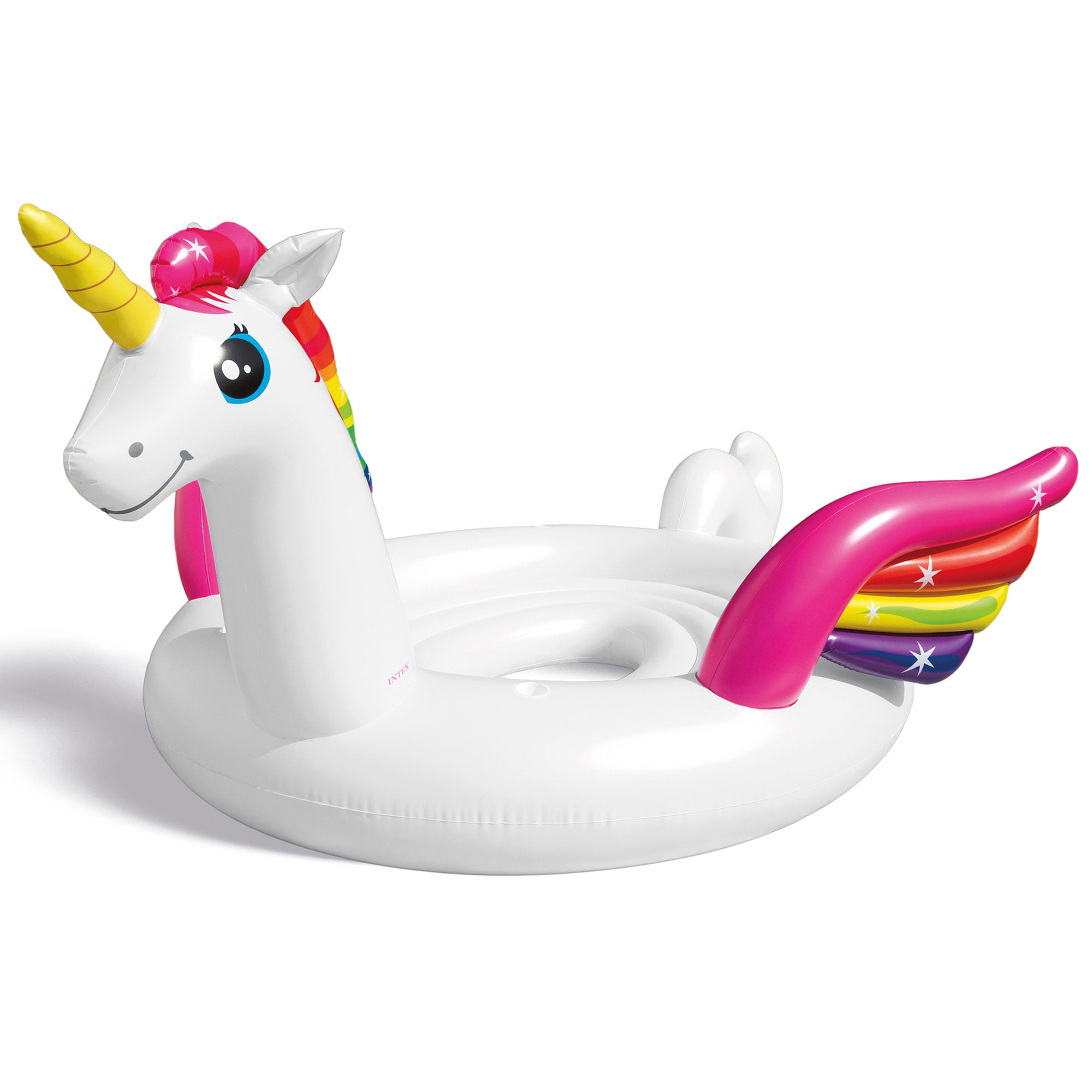 Intex 57296EP 14ft x 9ft Giant Inflatable Unicorn Pool Lake Party Island Float