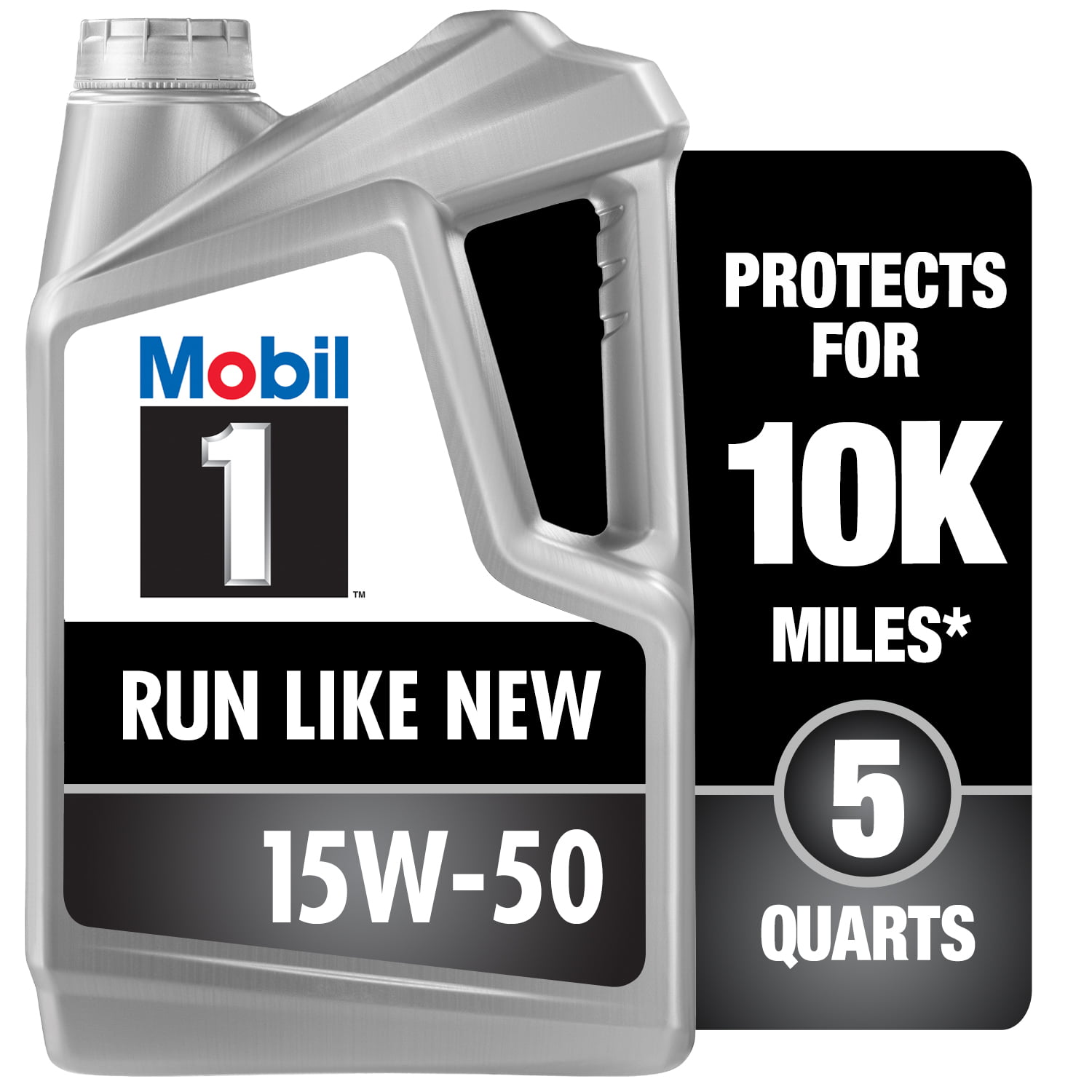 Mobil 1 Advanced Full Synthetic Motor Oil 15W-50. 5 qt