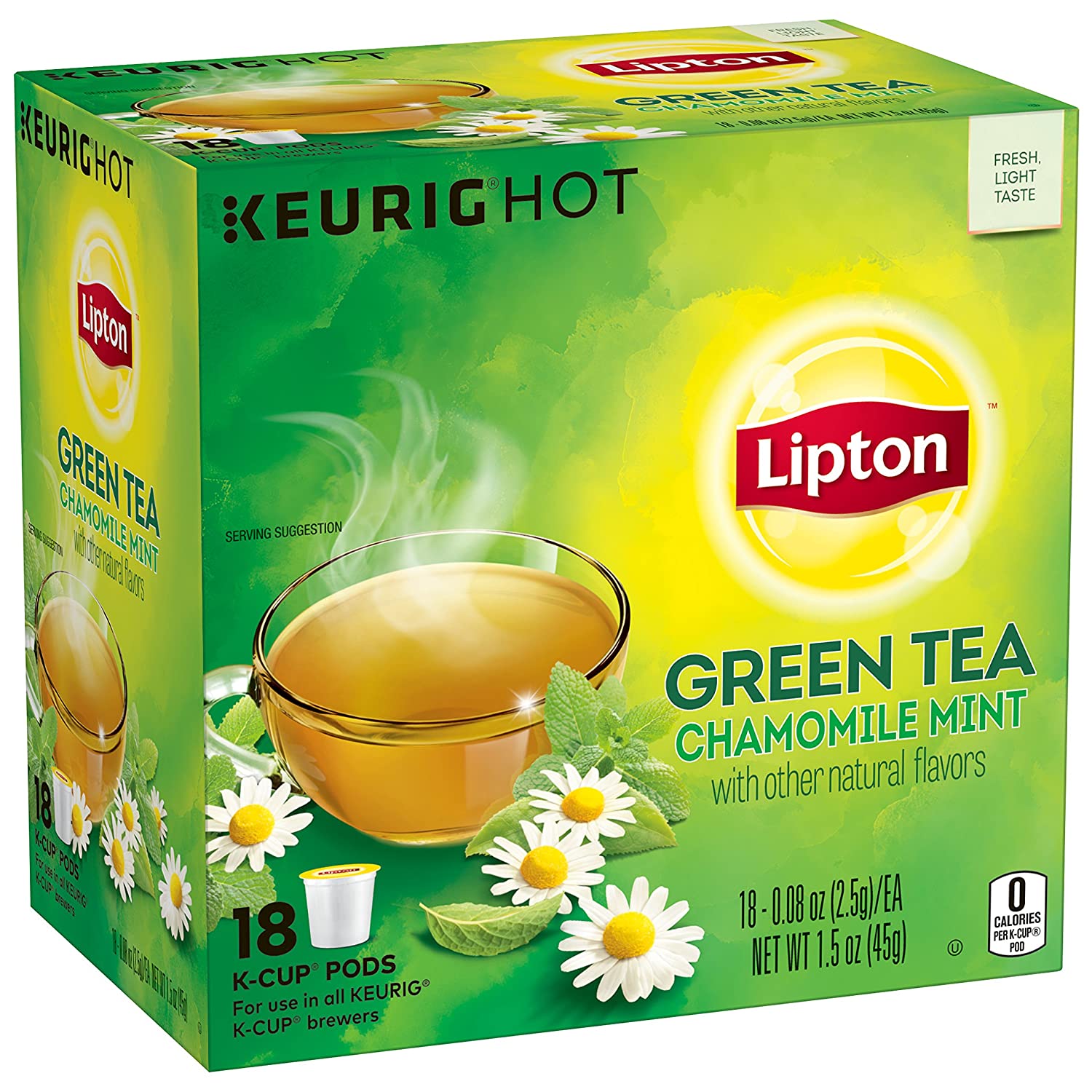 Lipton K-Cup Green Tea K-Cups Soothe Green tea