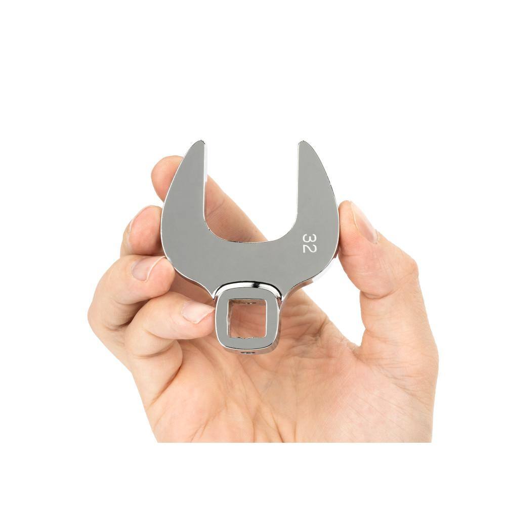 TEKTON WCF90503 1/2 in. Drive Crowfoot Wrench Set. 5-Piece (27 mm - 36 mm)