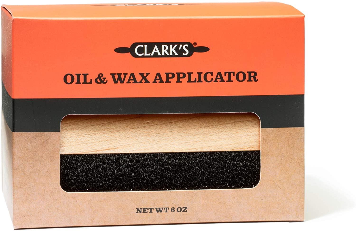 CLARK-S Cutting Board Oil & Wax Applicator - Large Wood Applicator for Food Grade Mineral Oil on Cutting board
